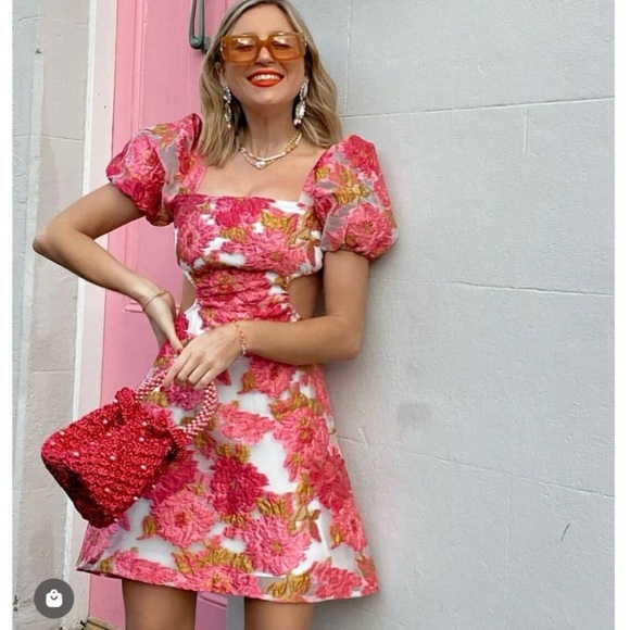 🆕NWT #263 ~ HELLO MOLLY WIDE EYED ANGEL DRESS FUCHSIA, SIZE XL, US~10 - Picture 9 of 16